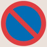 C62 Parkering forbudt Ø1000 mm