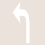 Pil venstre i termoplast